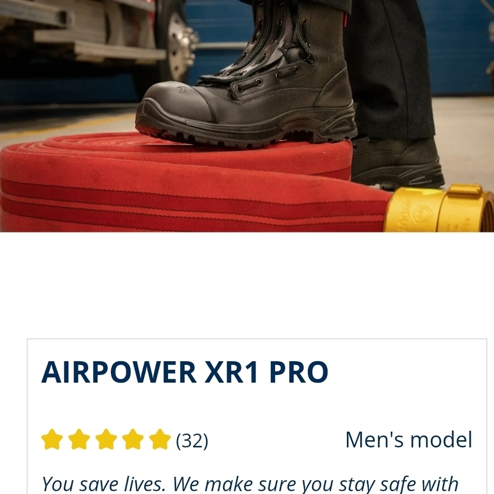 Haix XR1 Pro Black Men's Boots